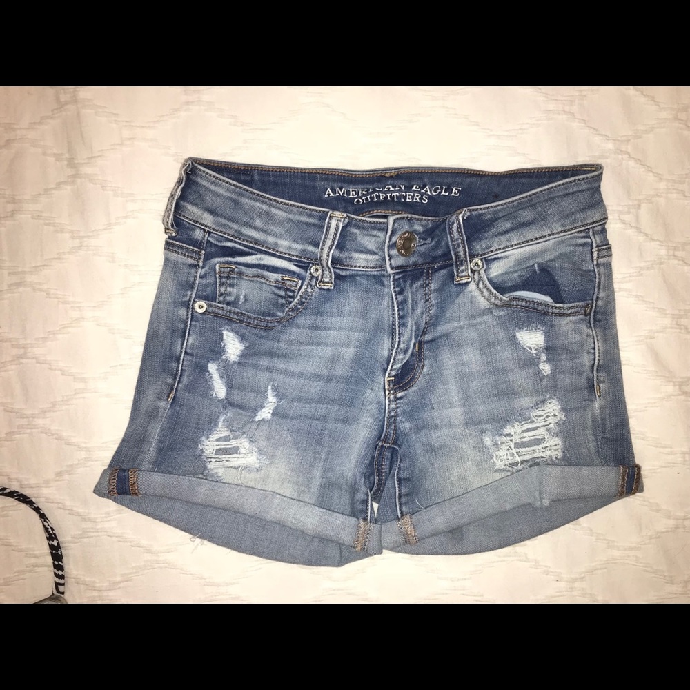 Midi Jean Shorts